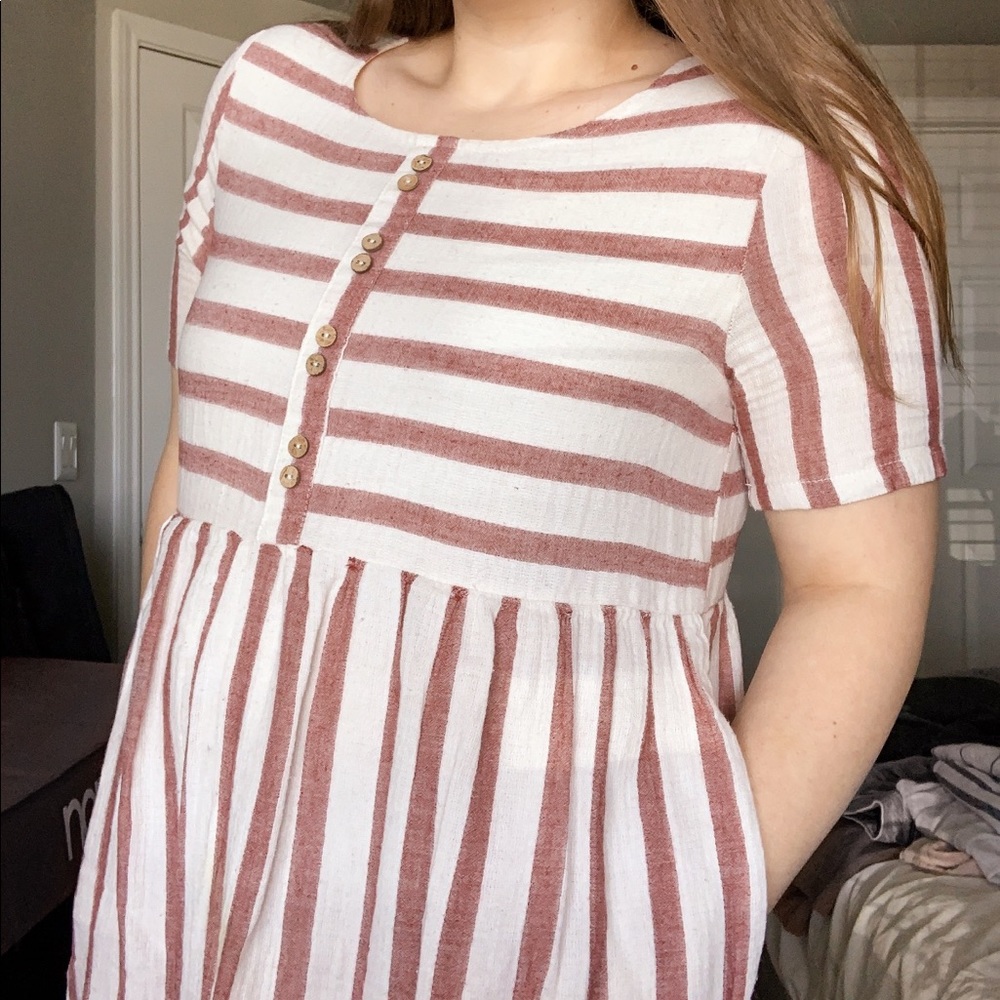 Striped Maxi Dress